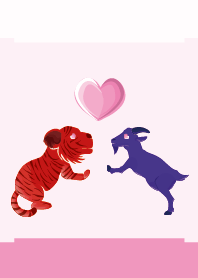 ekst Red (Tiger) Love Blue (Sheep)