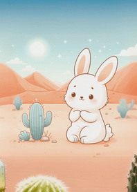 Cute White Bunny 21