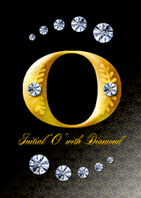 Initial"O" with DIAMOND