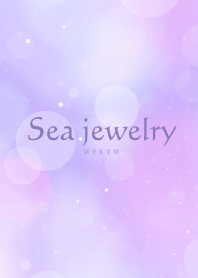 SEA JEWELRY-MILKY PURPLE BLUE 18