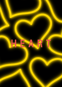 Neon Heart is Full Yellow 71