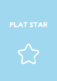 FLAT STAR - Sky Blue