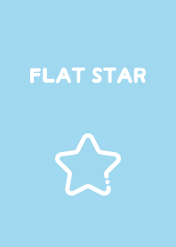FLAT STAR / Sky Blue