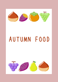 AUTUMN FOOD Theme-DUSTY PINKj