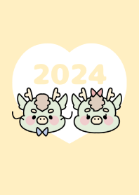 祝賀新年　黃道十二宮 龙 -2024- 47