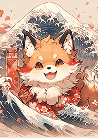 可愛狐狸の❤浮世繪