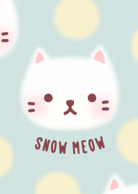 Snow Meow and The Polka Dots