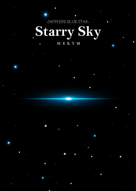 Starry Sky -SAPPHIRE BLUE STAR-