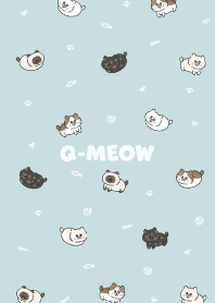 Q-meow3 / light blue