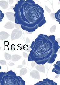 Lucky rose garden(dark blue)