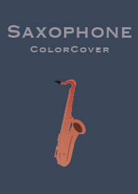 Saxophone Color Cover-Navy