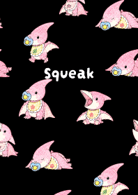 Baby Dinosaur03 black