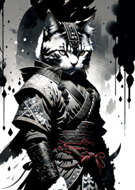 Kucing Tinta Pemberontak Samurai 4