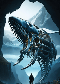 Whale bones b27720