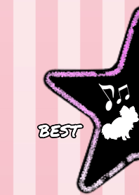 BEST FRIEND white dog Ver