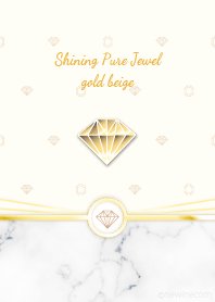Shining Pure Jewel gold beige