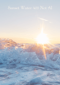 Sunset Water 405 Not AI
