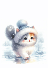 Little Explorer in the Snow