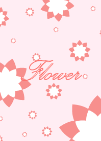 Flower - Pink white