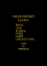 natural standard function -G/B-