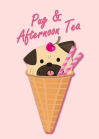 Pug! Pink! Tea Time!