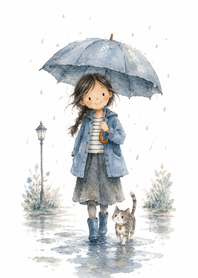 Walking Together in the Rain