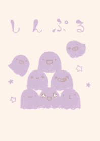 moni obake dull color purple