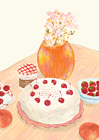 cherry cake