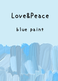 Oil painting art [blue paint 167]