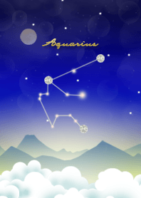 Aquarius night sky