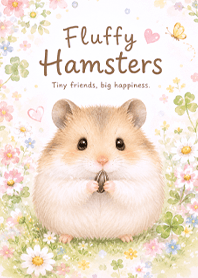 purple Fluffy Hamster Moments