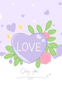 Forever love you (purple)
