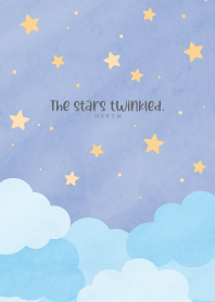 The stars twinkled -BLUE- 23