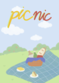 Picnic on holiday.