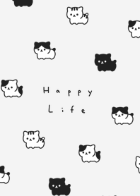 แมวเมี้ยว / gray black
