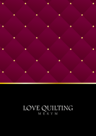 LOVE QUILTING -chic pink red- 6