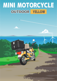 My yellow motorcycle(OUTDOOR)