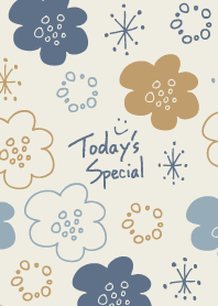 The handwritten floral darkish color11 J