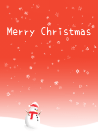 Merry Christmas, Snowman (Red style)