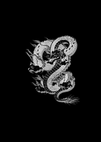 幸運をもたらすブラックドラゴン