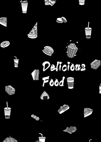 Delicious Food (Black#01)JP