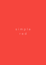simple --red4--