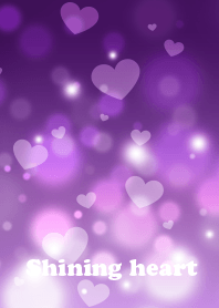 Shining heart(purple)