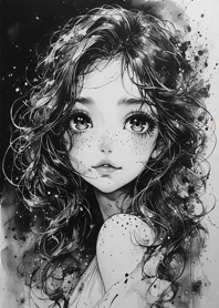 Chibi fantasy girl JP 75415c