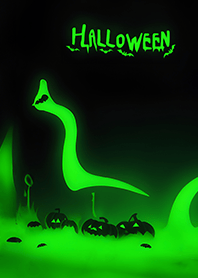 Spooky Halloween Night (green)