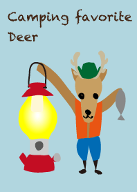 I love camping! Camp deer