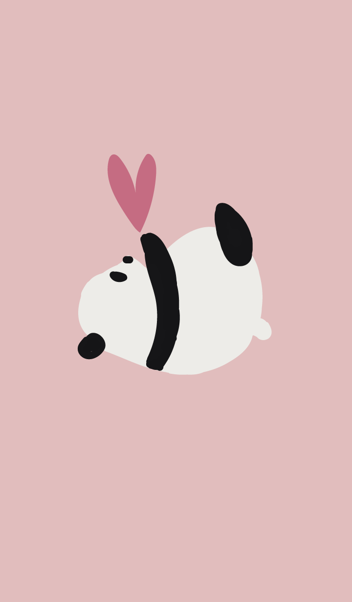 Pink panda-chan heart catch