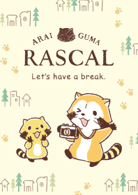 ธีมไลน์ Rascal☆Cafe