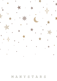 MANY STARS-WHITE 3