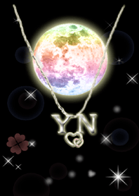 イニシャル Y&N(レインボームーン)